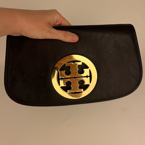 Dark Brown Tory Burch Clutch - Picture 15 of 16